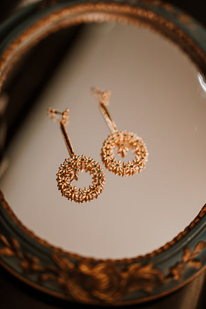 Gajra Earrings